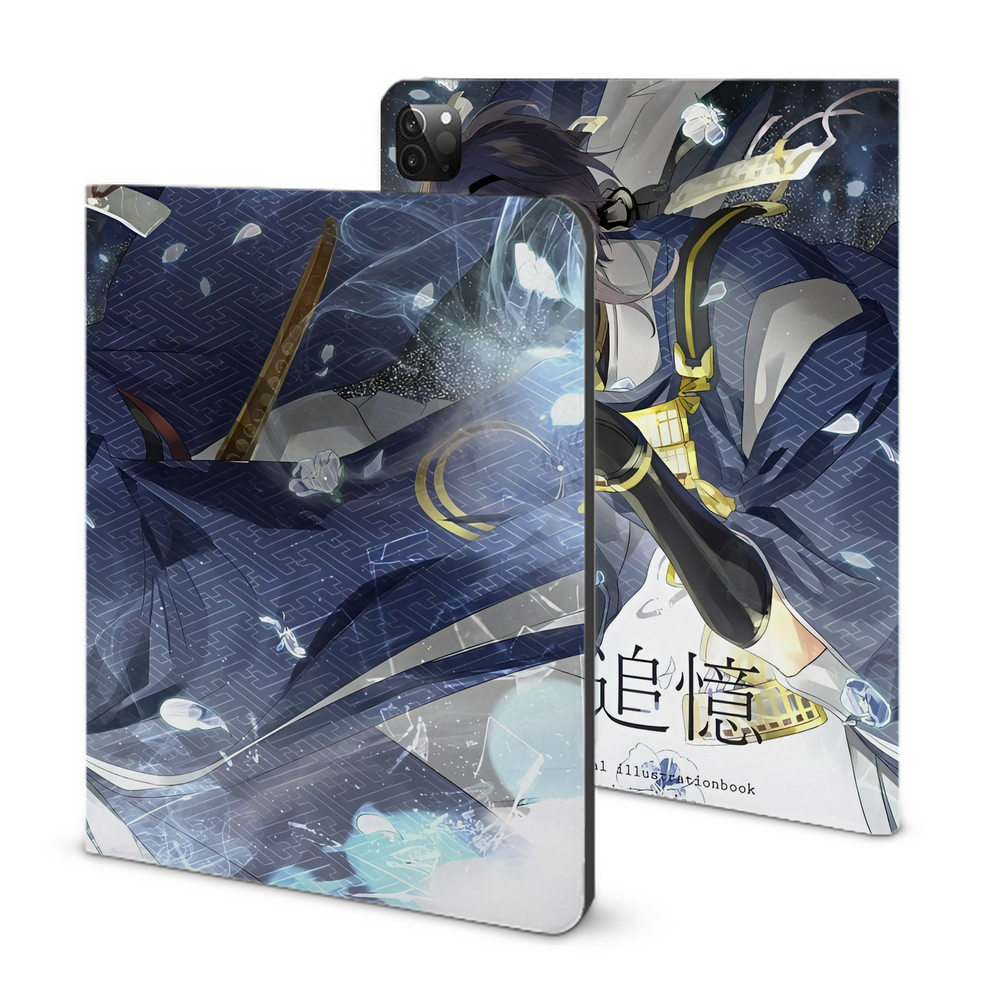 （画像用） 刀剣乱舞 Touken Ranbu IPadケース ペンホルダー付き ブックスタイルデザイン